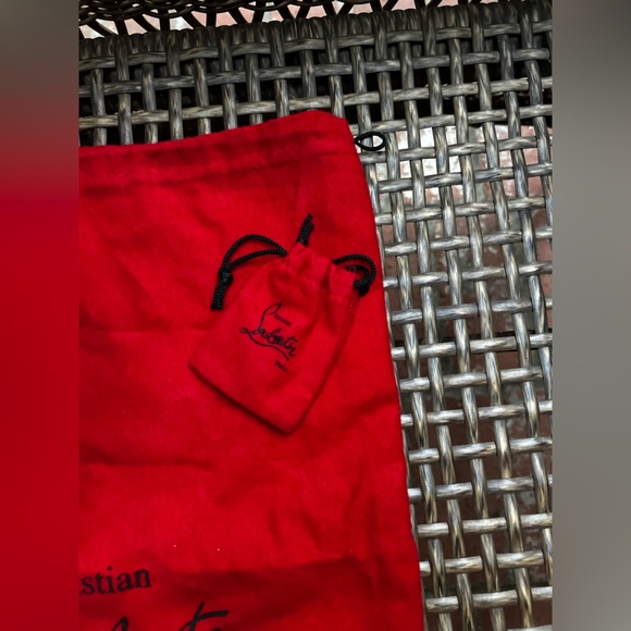 Christian Louboutin Belle Leather Red-Sole Ankle Boots Black Leather - Picture 10 of 14